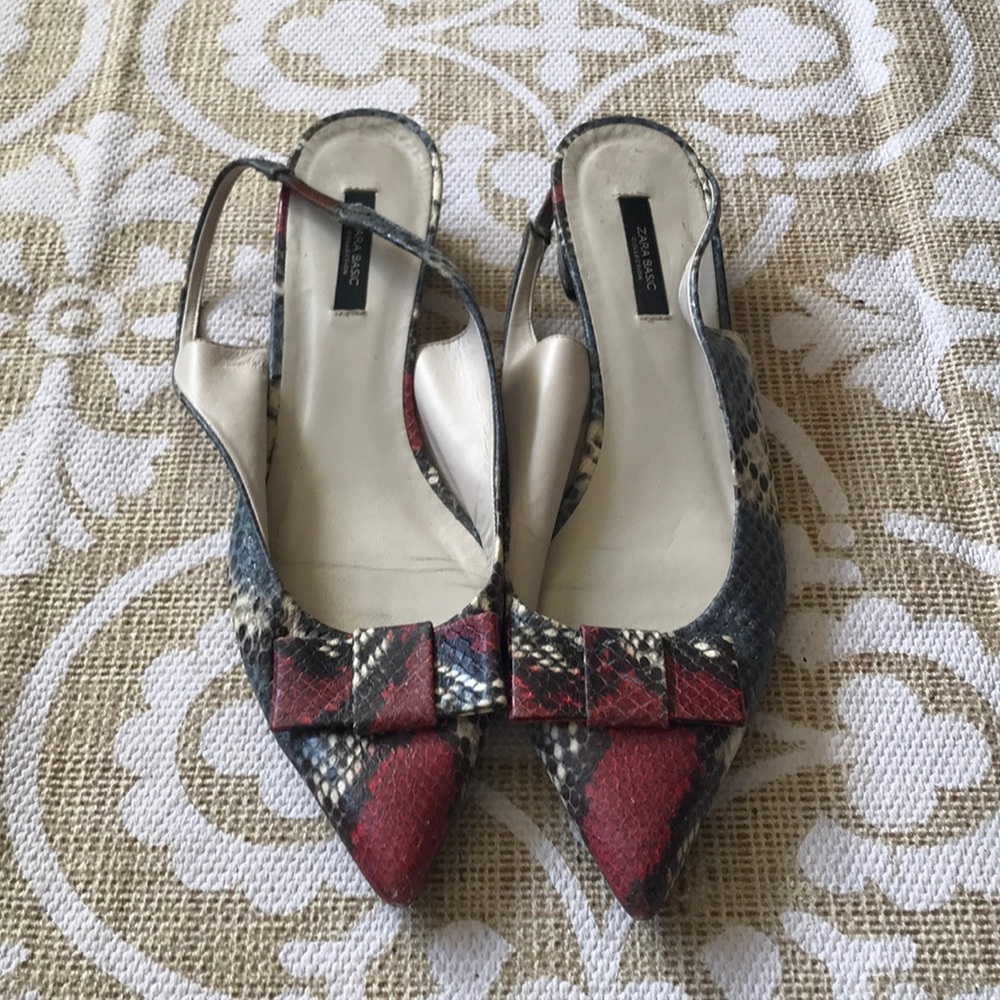 Zara sling back (Fits a size 10)